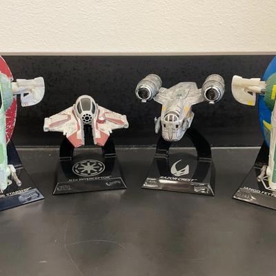 Matel Hot Wheels Miscellaneous Star Wars Space Ships (4)