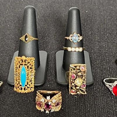 Antique vintage rings