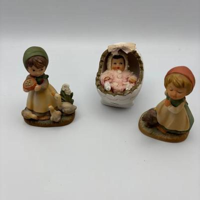 Vintage Figures Small Children Some Rare
