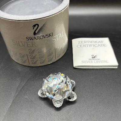 Swarovski Crystal Turtle