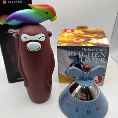 Michael Graves Designed Kitchen Timer And Alessi Captain Banana Cork Screw