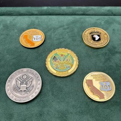 US Air Force Veteran Challenge Coins 