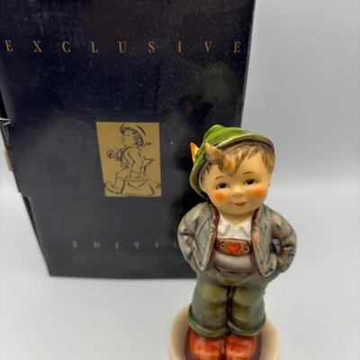 Hummel “Hello World” Figurine With Box