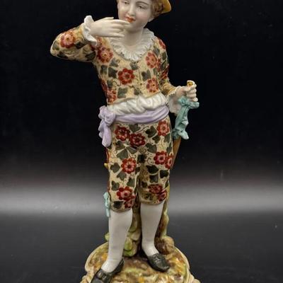 Late 19th Century Volkstedt Porcelain Figurine