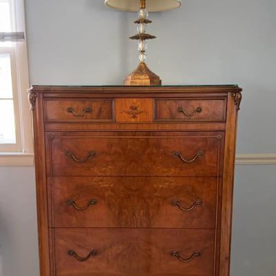 French Provincial Style Tall Dresser (BR4)