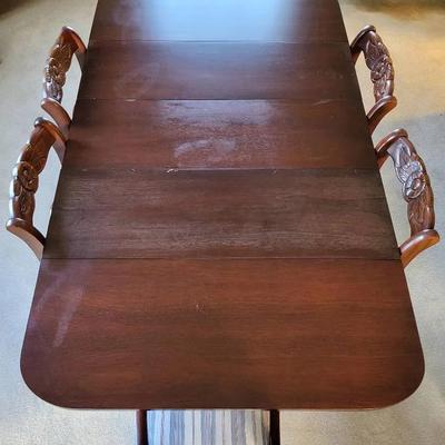 Dining Room Table & (6) Chairs (DR)