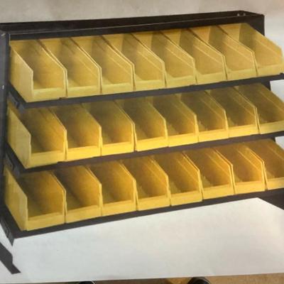 Store House 24 Bin Bench Top Parts Rack (UR23)