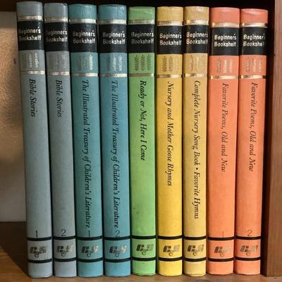 Beginners Bookshelf Bible Stories, Treasure of Childrens Literature, Nursery Rhymes, Poems