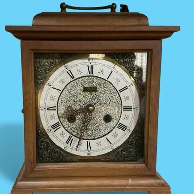 Heco Wood Carriage Clock Erhard Jauch Urenfabrik Movement