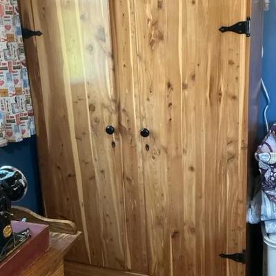 Vintage Cedar Wardrobe