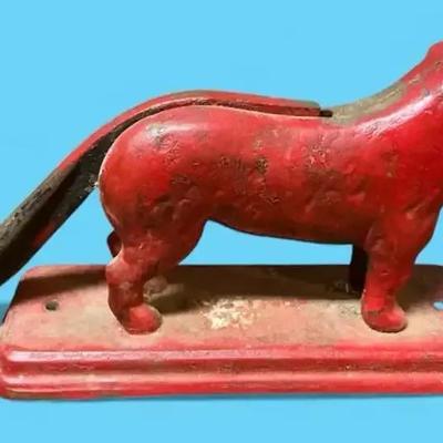 Vintage Cast Iron Dog Nutcracker