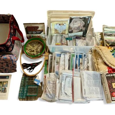 Latch Hook & Needlepoint Patterns, Embroidery Thread & More