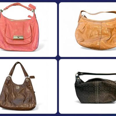 Four Coach Bags 