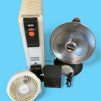 Space Heaters & a Fan