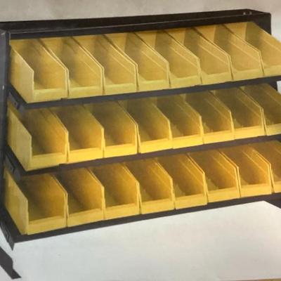 Store House 24 Bin Bench Top Parts Rack (UR22)