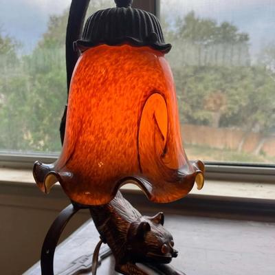 Crouching Cat Lamp