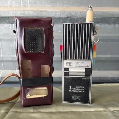 1968 Ross 14 Transistor Solid State Transreceiver (Model RE-014)