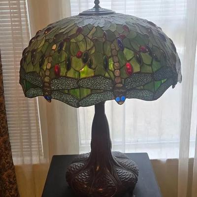 Large Tiffany Style Lamp