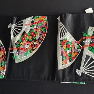 Japanese Brocade Table Runner 