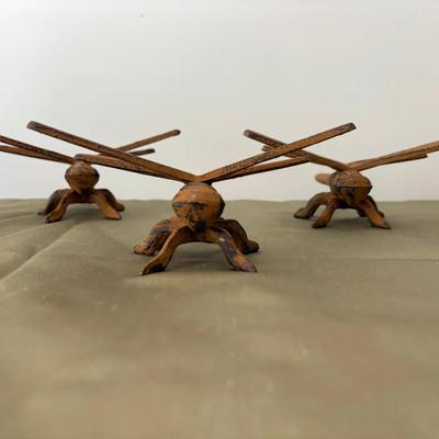 Cast Iron Dragonfly Figurines