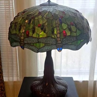 Large Tiffany Style Lamp
