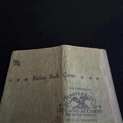 World War II Era Ration Stamp Booklet + Military Payment Certificates