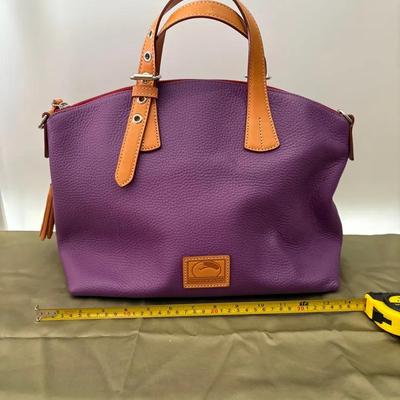 Dooney & Bourke Pebble Leather Trina Satchel