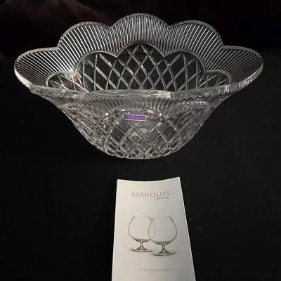 Marquis by Waterford Basketweave 12" Bowl 