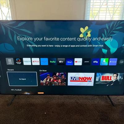 65" Samsung Smart TV w/ Remote 