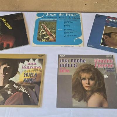 Vintage Latin Vinyl Record Lot – Estela Nuñez, Javier Solís, Chucho Ferrer & More