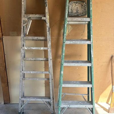 Lot of Two 5' Ladders