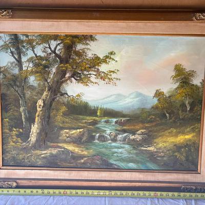 Framed Oil Painting (Artist Unknown)