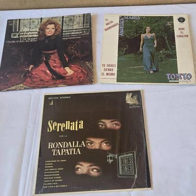 Vintage Latin Vinyl Records Lot – Angélica María, Rondalla Tapatía, etc.