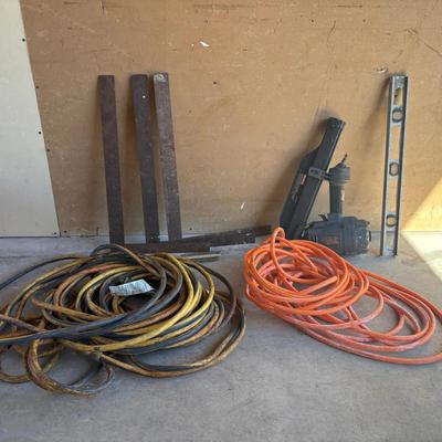 Craftsman Pneumatic Framing Nailer + Miscellaneous Tools