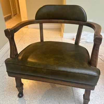 vintage captain's chair