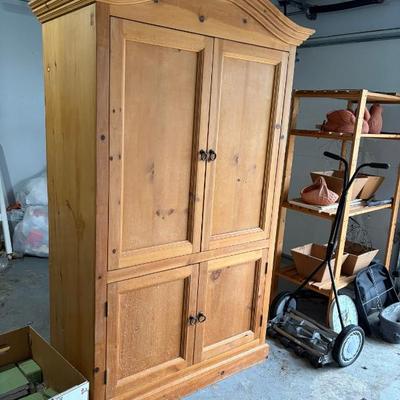 Pinewood armoire