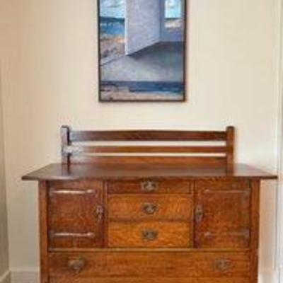 GUSTOV STICKLEY MISSION STYLE SIDEBOARD 