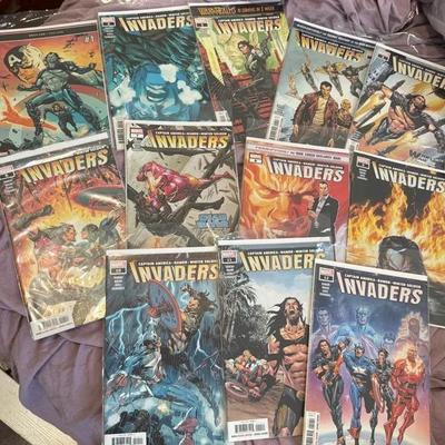Marvel Comics – Invaders Complete Series (2019) – Issues #1–12 – Full Set