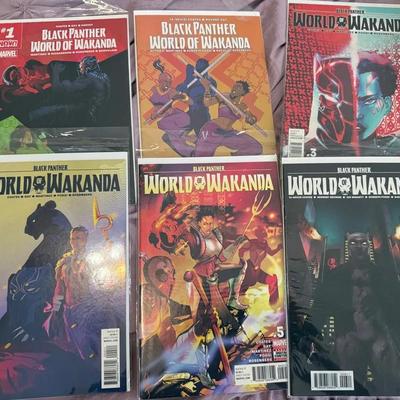 Black Panther: World of Wakanda #1–6 (2016–2017) – Complete Series