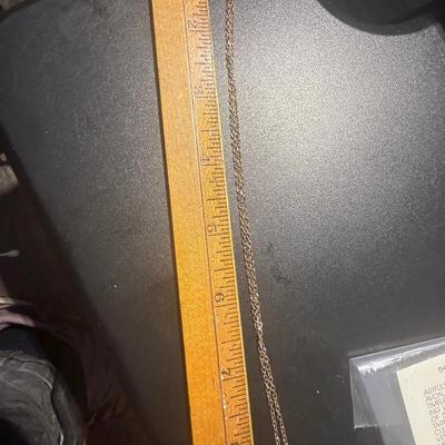 Gold toned Cable Chain – 18” – Elegant, Minimalist Design