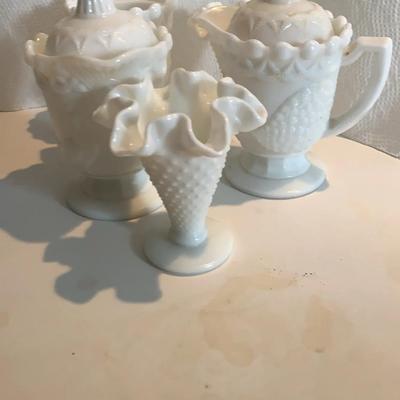 Vintage  Milk Glass