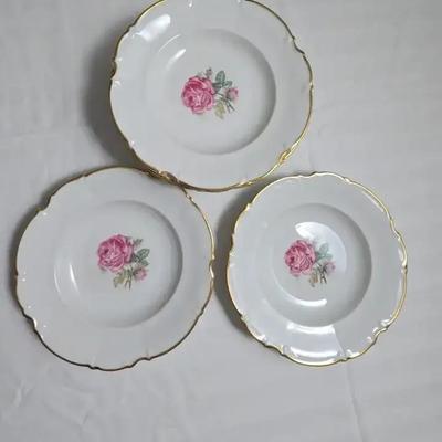 Vintage China Bowls In "The Dundee" pattern by Hutschenreuther