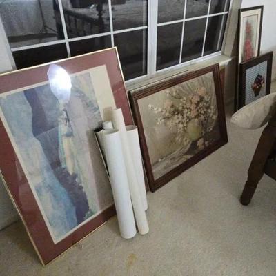 Mystery Lot Of Paintings And Prints