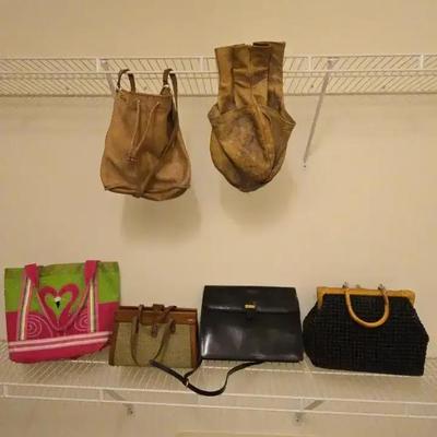Collection Of Lovely Vintage Bags And Purses
