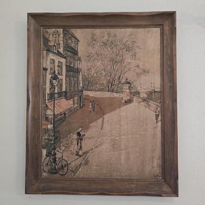 Sale Photo Thumbnail #106: Vintage framed print