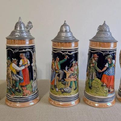 German Beer Steins