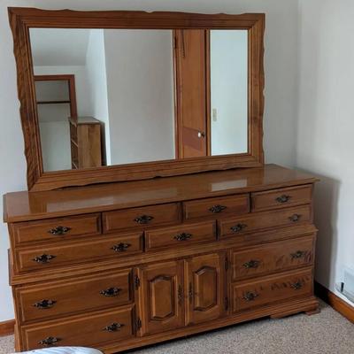 Thomasville Dresser and Mirror