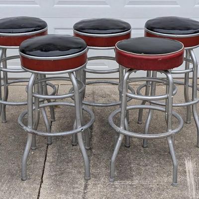 1950's Swivel Bar Stools 
