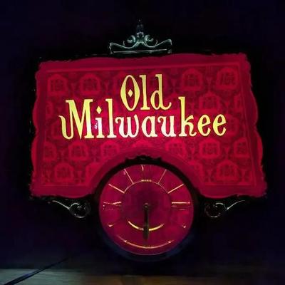 Old Milwaukee Lighted Sign
