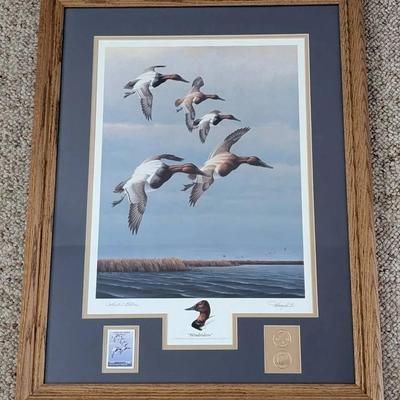 Harry Antis Signed Print "Windriders"